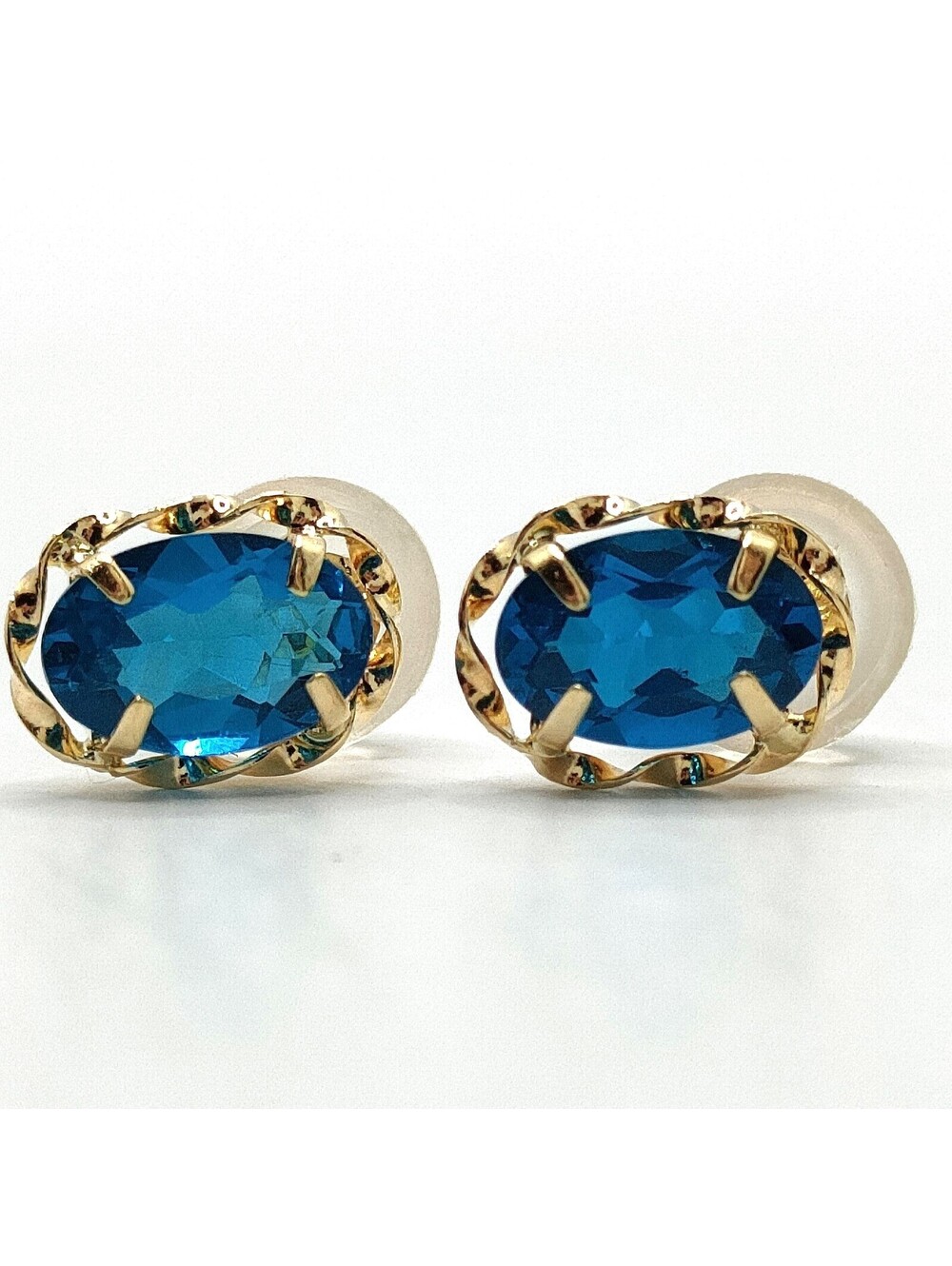 Jewelry Pierced Earring 0.9ct Gold 5521585